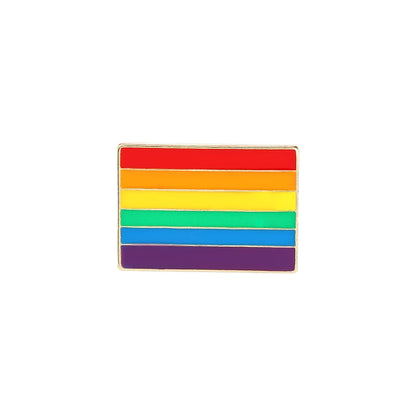 Rainbow Heart Enamel Pin Pride Tooth Book Cats Brooches Collar Badge LGBTQ Love is Love Gay Lesbian Jewelry Gift
