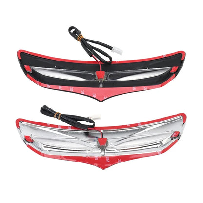 Motorcycle Batwing Fairing Vent Trim Accent LED Light For Harley Touring Electra Street Glide FLHTCU Tri Glide Ultra 2014–2022