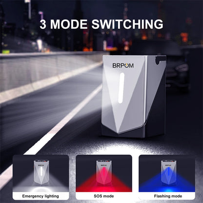 12000mAh 6-in-1 Auto Jump Starter Air Compressor Air Blower - Intelligent Clamps for Car Tire Inflation & Emergency Start
