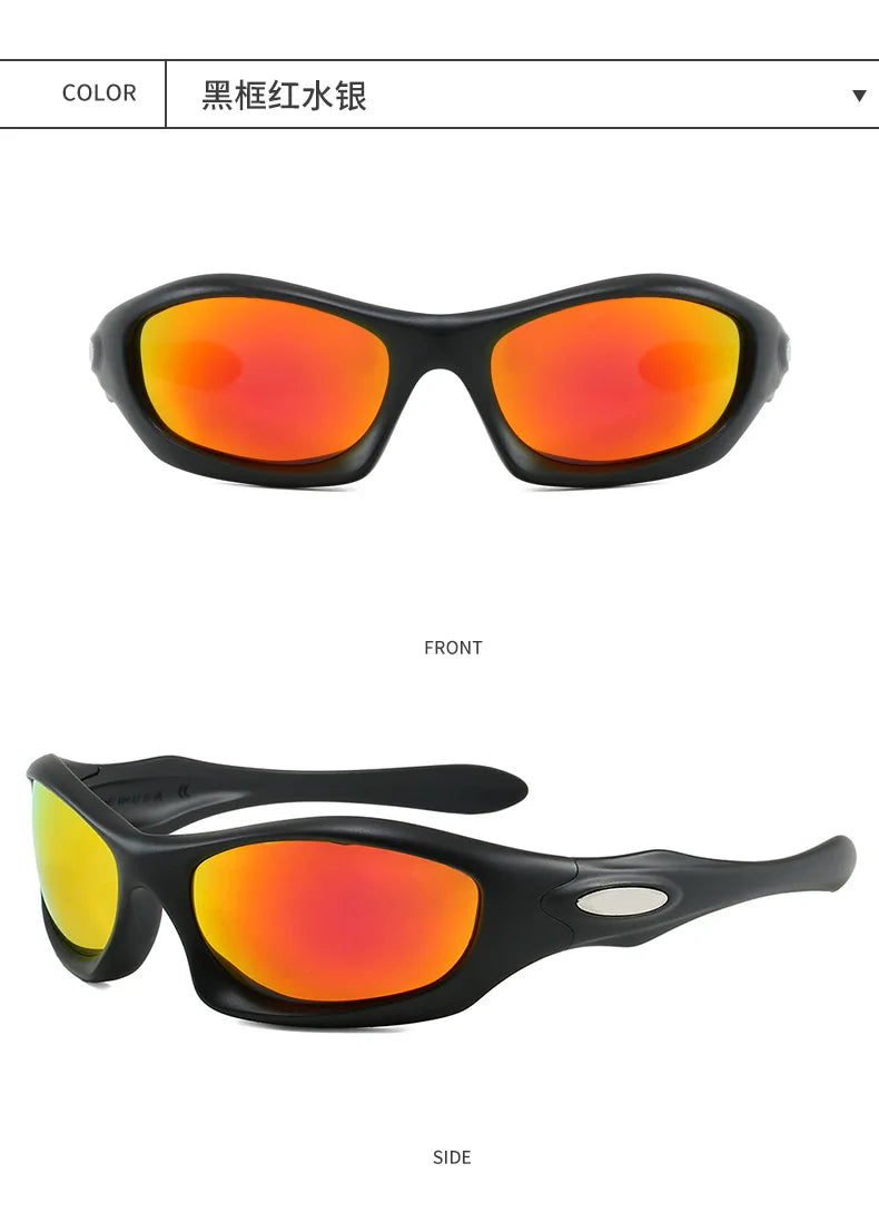 Retro Oval Round Frame Sunglasses 2026 New Outdoor Cycling Driving Sun Glasses Vintage Style UV400 Protection Unisex