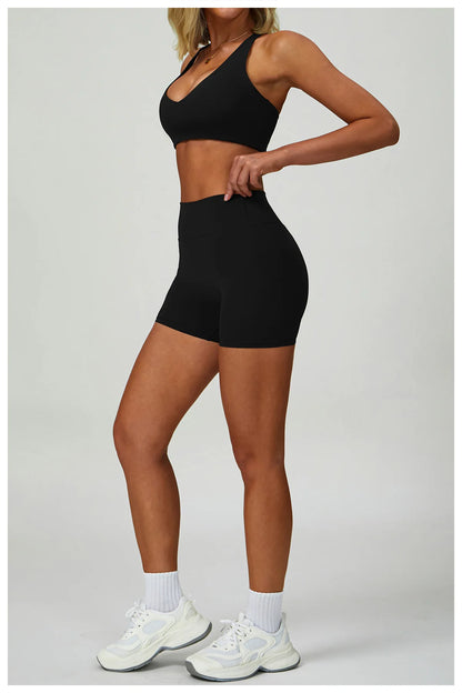 3PCS Yoga Sets Workout Set Women 2 Pieces Gym Suits High Waist Leggings Sport Bra Outfits Long Sleeve Fitness Running Sportswear