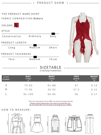 Nibber Hip-hop Summer New Sweet Gentle Cute All-match Fashionable Cool High Street Cool Sexy Women's Thin Backless Halter Vest