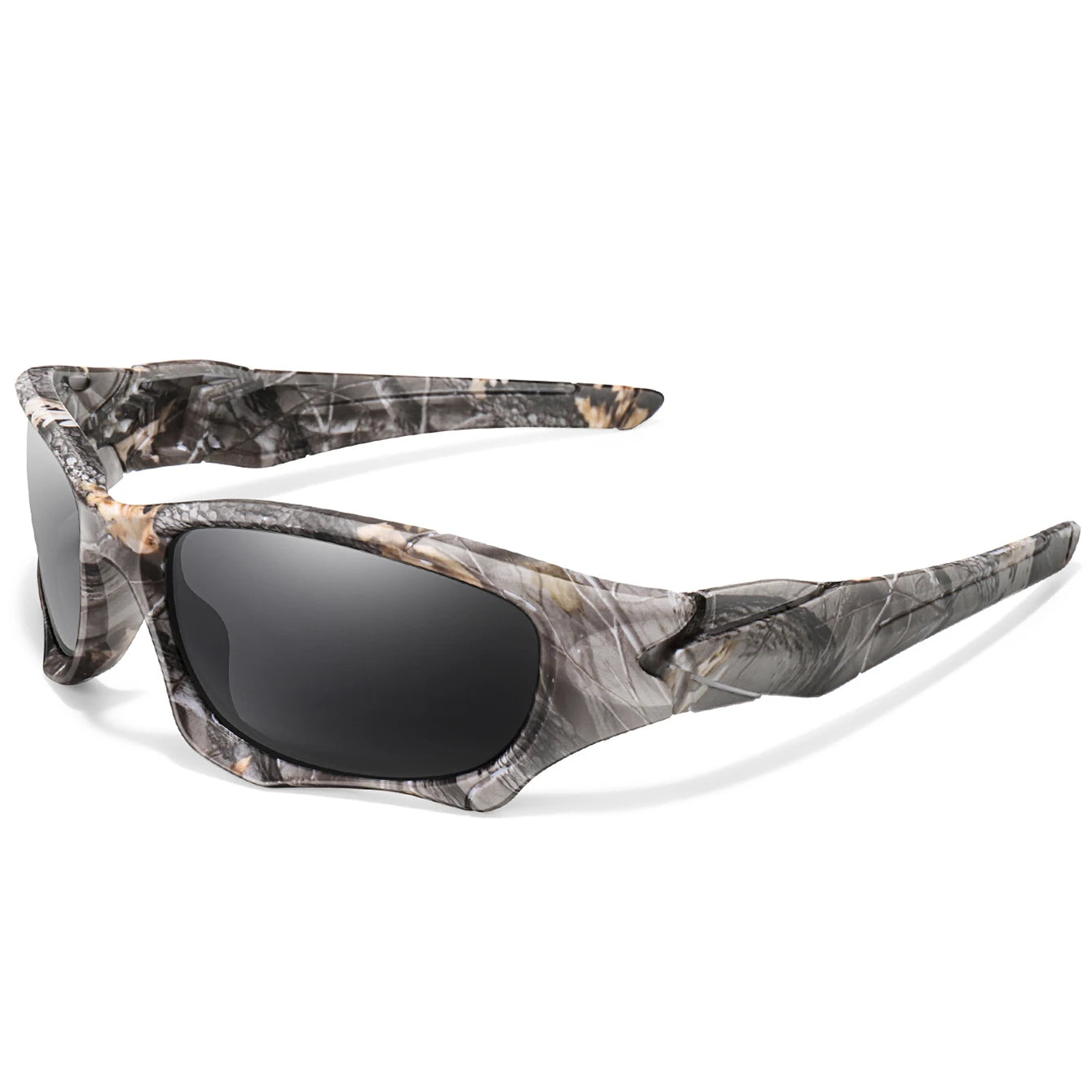 Polarized Sunglasses for Men Women Classic Camouflage Shades with UV Protection for Outdoor Driving Cycling Hiking Fishing