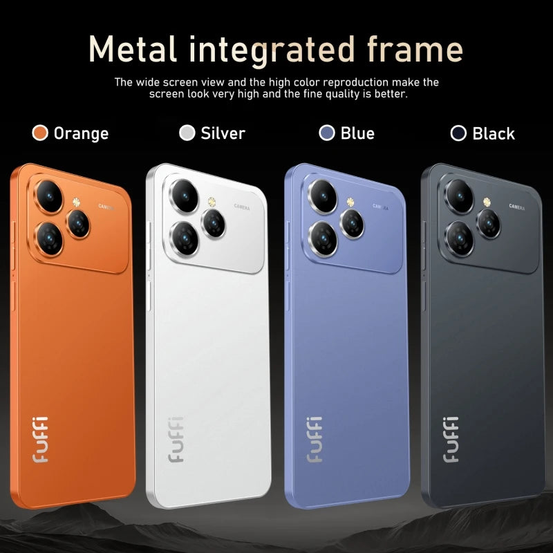 FUFFI Global Vision I17 Pro Max Smartphone Android 5800mAh 8G RAM 512GB ROM 6.56 Inch 720x1612HD 24+48MP 5G Network Mobile Phone