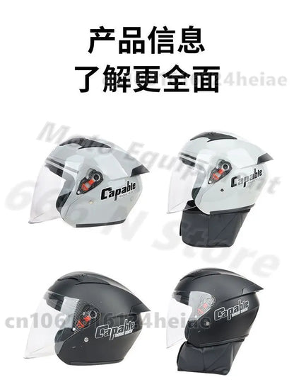 5XL 6XL 7XL Big Size Unisex Motorcycle Helmet Big Head Circumference 60-76cm Riding Safety Helmet All Seasons Casco