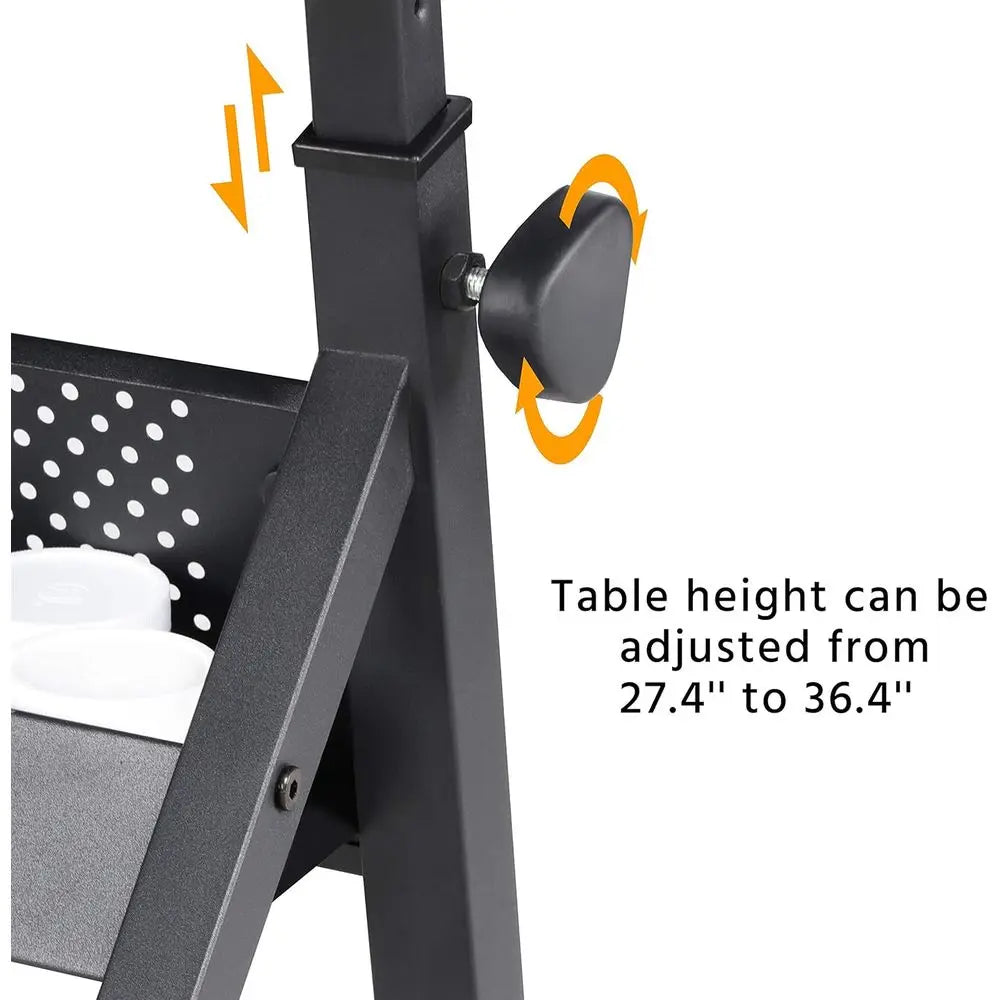 Adjustable Height Drafting Desk for Art, Craft, and Workspaces - Ideal for Artists, Painters, Students, and Adults