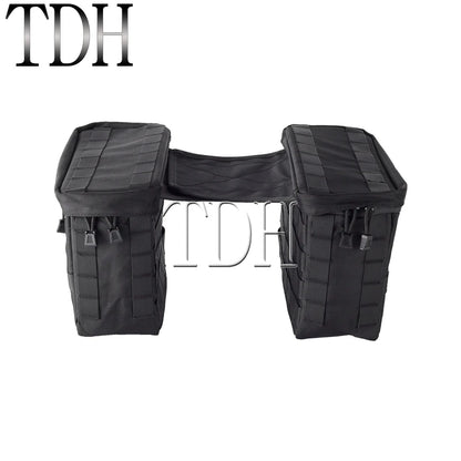 Motorcycle Saddlebag Side Tool Luggage Bag For Harley Dyna Softail Sportster XL Street Bob Low Rider FXD FXBB Travel Saddle Bags