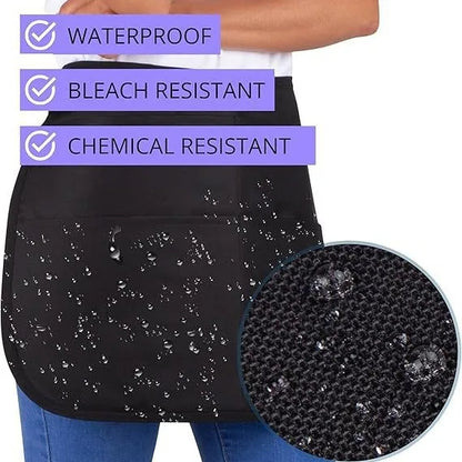 Hairdresser Apron Black Professional Waterproof Hairdressing Shampoo Haircuts Apron Barber Coiffeur Apron Hair Salon Tools