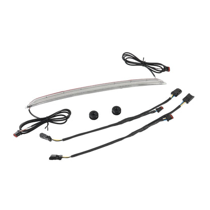 LED Windshield Center Fairing Vent Light For Harley Touring CVO Electra Street Glide Ultra 2023-2025 - High Brightness