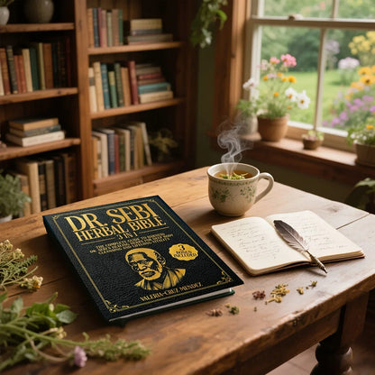 5025 Dr. Sebi Herbal Bible 3-in-1: Detoxify and Cleanse Your Body with Dr. Sebi's Healing Herbs for Lasting Health and Vitality
