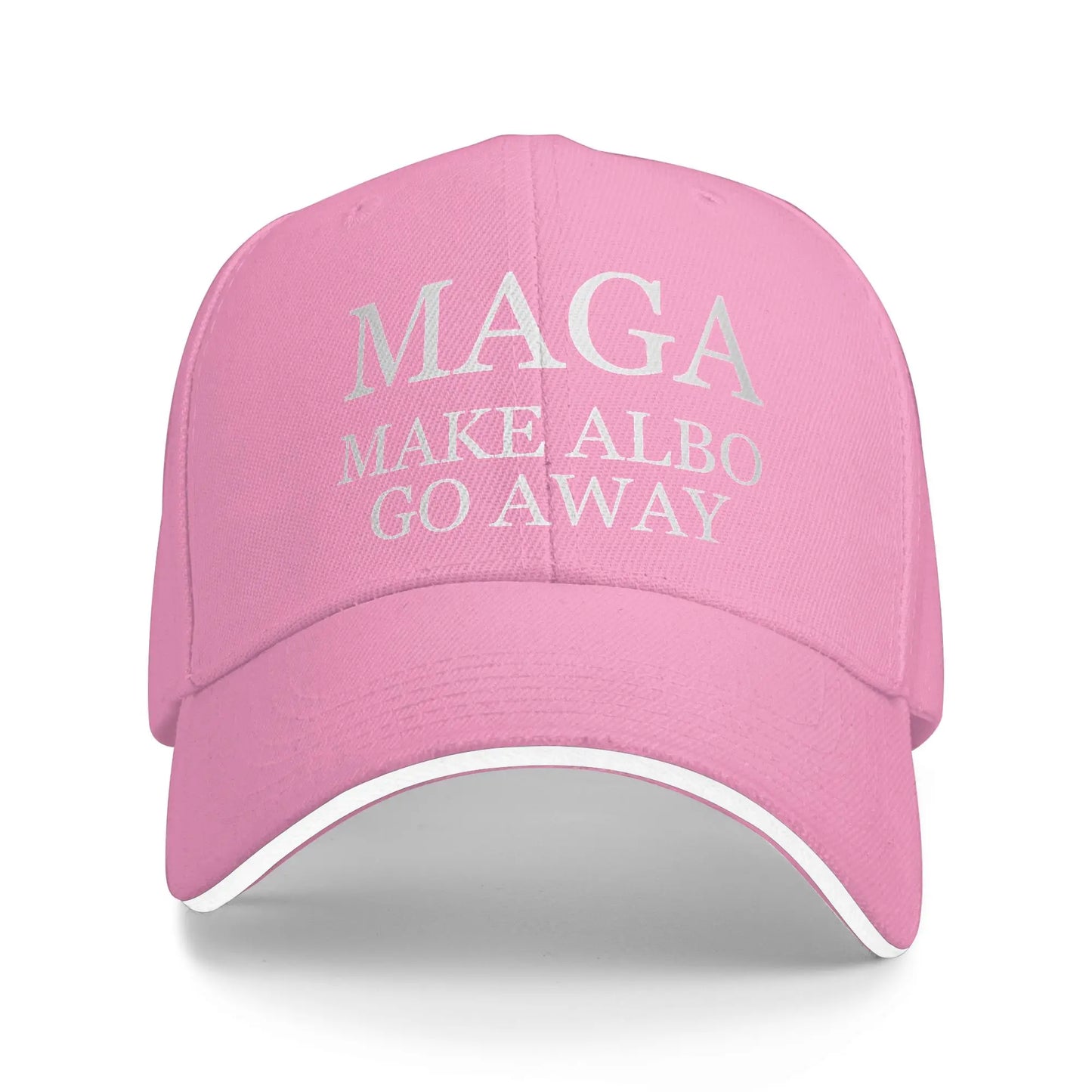 MAGA Make Albo Go Away Sandwich Baseball Caps Casual Polyester Australia Saying Snapback Hat Unisex Outdoor Gift Hats