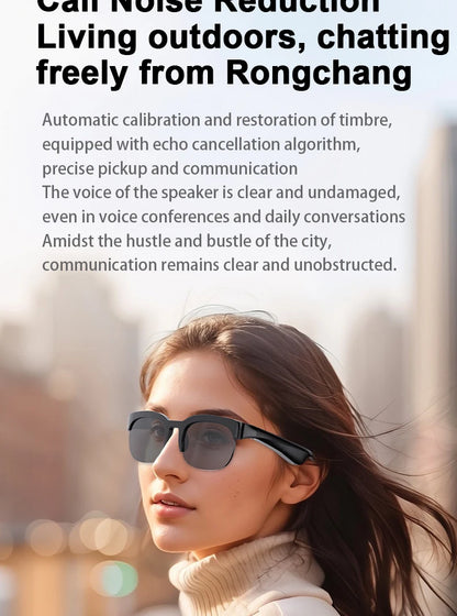 Lenovo 2026 New AI Smart Glasses: AI Translation, HD Hands-Free Calling, AI Chat Logging, Music Playback Type-C Smart Glasses