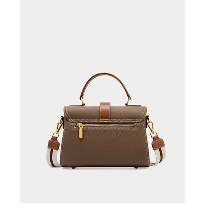 Luxury handbags female crossbody bags small square shoulder bag mom women bags new fashion 2025 genuine cowhide leather satchel
