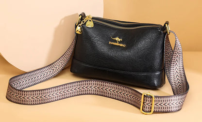 100% Cow Leather High Quality Handbag Purse Women Bag Trend Luxury Designer Shoulder Crossbody Sac Ladies Branded Fashion Totes