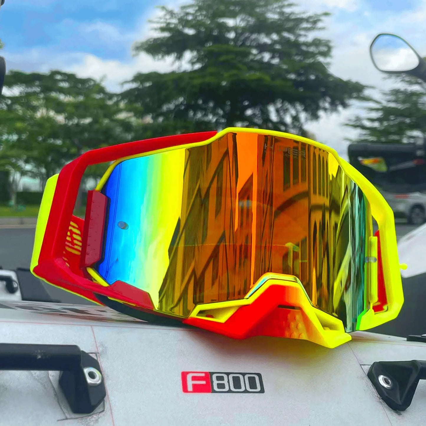 Professional Motocross Goggles Windproof Impact Resistant Motorcycle Glasses For MX ATV Dirt Bike MTB Cycling Off-Road Riding