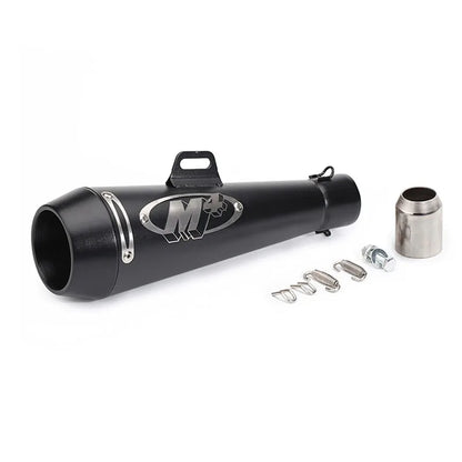 51MM Motorcycle Exhaust Pipe Escape GP Moto Pot Muffler Slip on For Scooter Motocross Dirt Bike Moto 300cc 600cc 1000cc