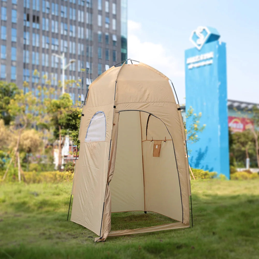 Portable Outdoor Shower Bath Changing Fitting Room Tent Shelter Camping Beach Privacy Toilet photography tent Camping Tent