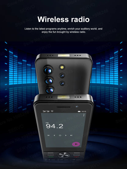 SERVO F25 PRO Android Smartphone 4G LTE 3.5" Touch Screen 2GB+16GB Play Store GPS FM Radio Button Smart Phones Dual SIM Standby