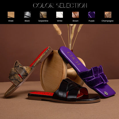 Fashionable Classic Design Women's New Slippers Outdoor Flat Bottom Beach Tourism Summer Women's Slippers