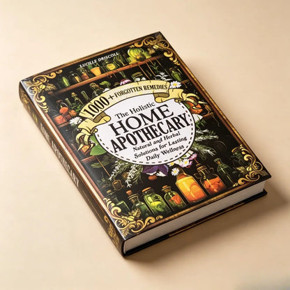 The Holistic Home Apothecary Health Enthusiasts English Paperback 1000+ Herbal Remedies Daily Wellness Guide Free Shipping