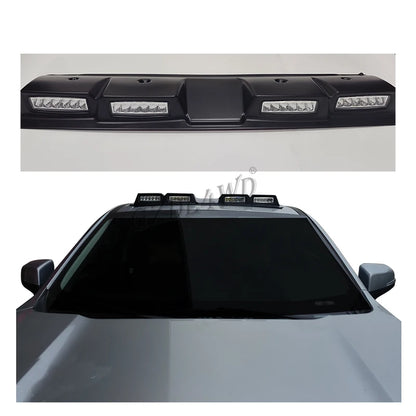 4X4 Universal Pickup SUV ABS Roof Top Light Top Bar Driving Lamp Offroad Led Roof Spoiler