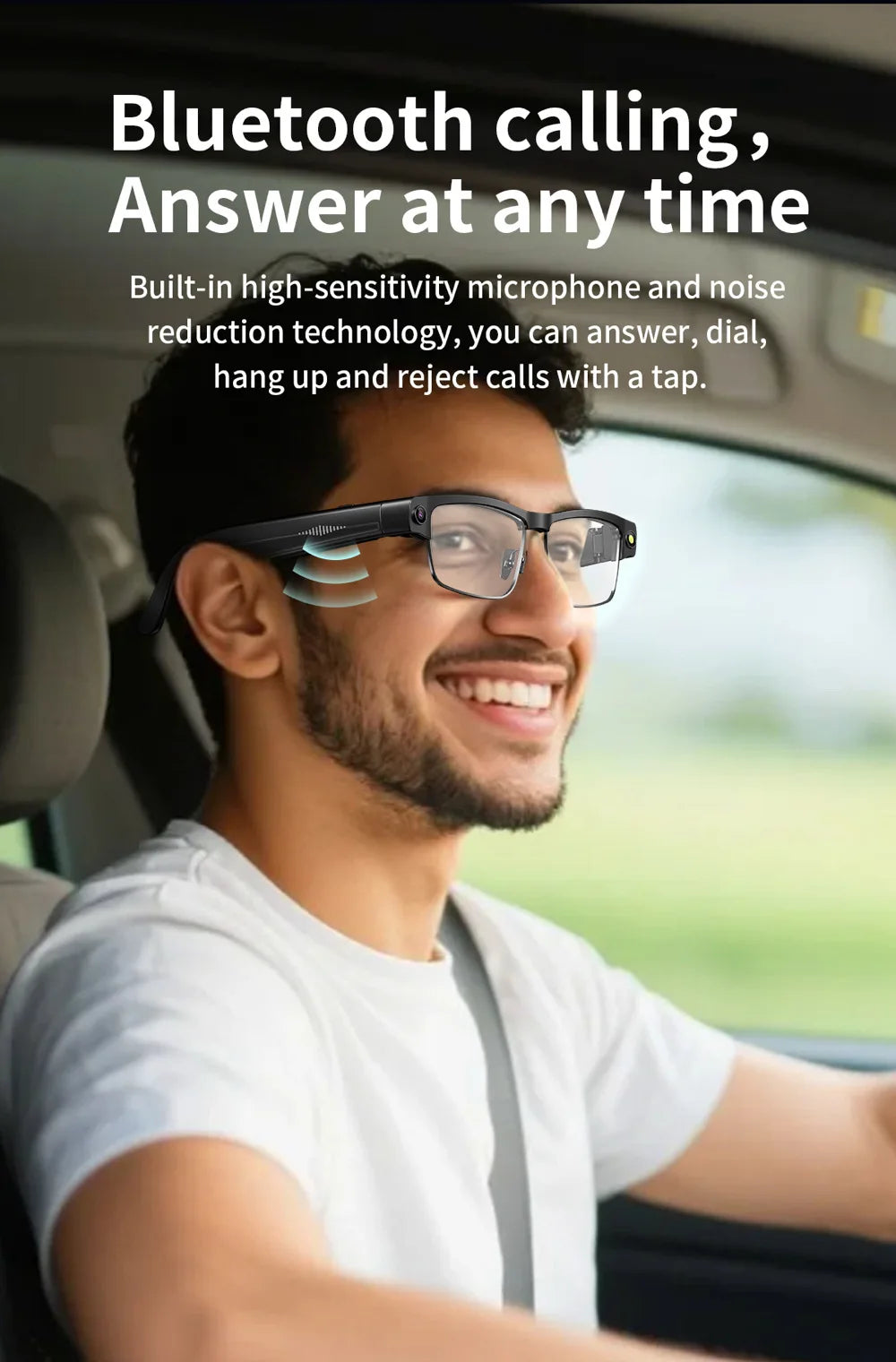 4K Smart AI Glasses 8MP Camera Recording Videos Photo Recognition Answer Translation BT Call Photochromic Sunglasses Waterproof