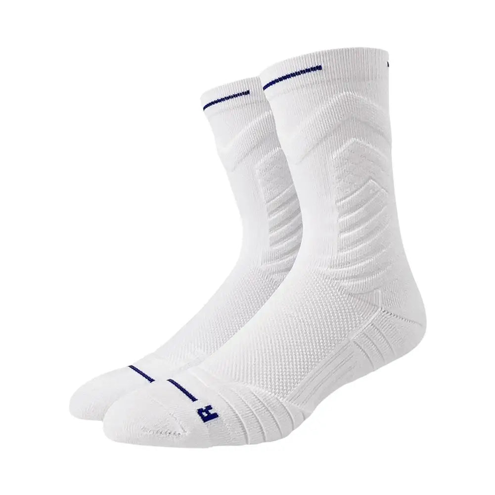 Bullfight 2.0 Men's High-top Sports Towel Basketball Socks Bottom Practical Professional Long-tube Mid-tube Elite Thick Running