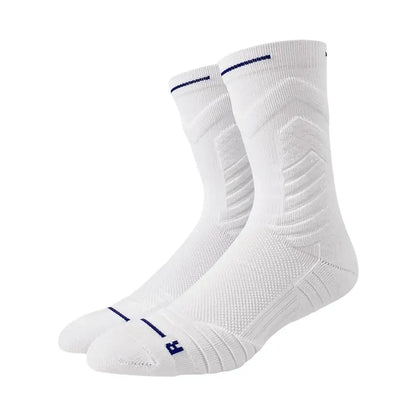 Bullfight 2.0 Men's High-top Sports Towel Basketball Socks Bottom Practical Professional Long-tube Mid-tube Elite Thick Running