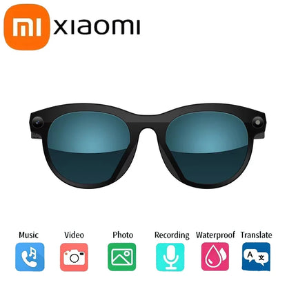 Xiaomi AI Smart Camera Glasses Translation 8K HD Camera Glasses Multifunctional Bluetooth 5.3 Calling Voice Assistant Music New