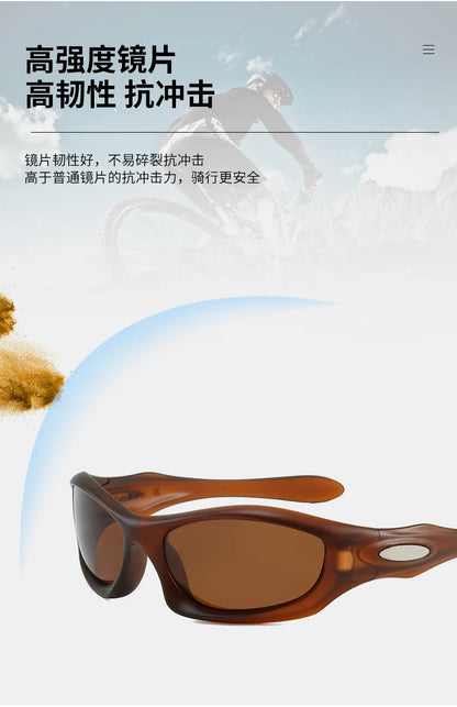 Retro Oval Round Frame Sunglasses 2026 New Outdoor Cycling Driving Sun Glasses Vintage Style UV400 Protection Unisex