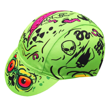 New Retro Cartoon Series Cycling Caps Unisex Size Outdoor Bicycle Sports Hats 6 Styles To Choose From