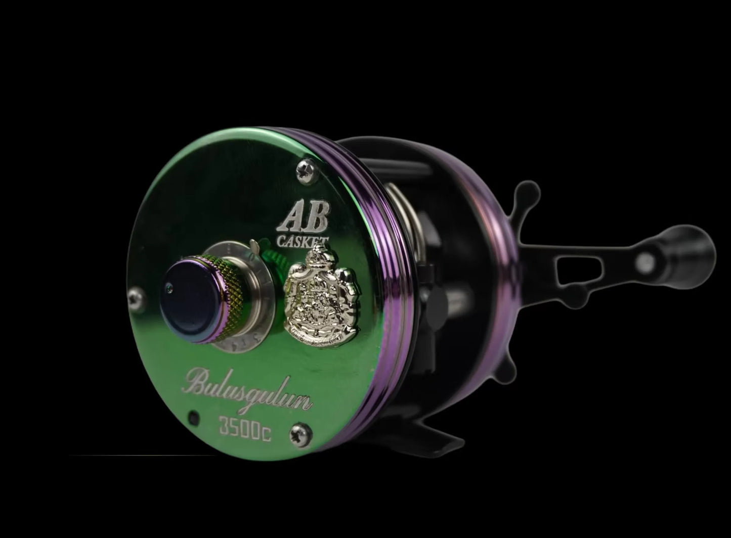 BYBLOS 3500C Baitcasting Reel,Centrifugal Brake,5.5:1,Fishing Reel,220g,Drag Force 5kg
