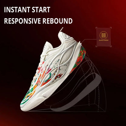 Li-Ning Men's WADE 808 5 ULTRA V2 Professional Basketball Shoes SUPER BOOM Cushion LiNing Competition Sneakers ABAV045