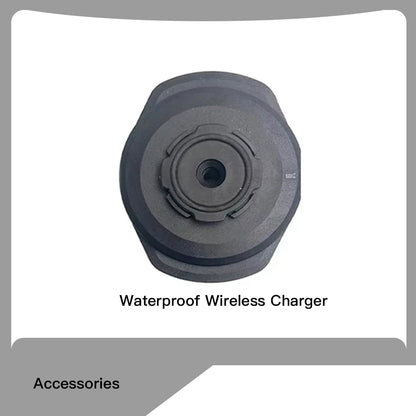 Motorcycle Handlebar Stem Fork Mount Holder Phone Mount Vibration Dampener MAG Universal Adaptors Wireless Charger Mirror Brake