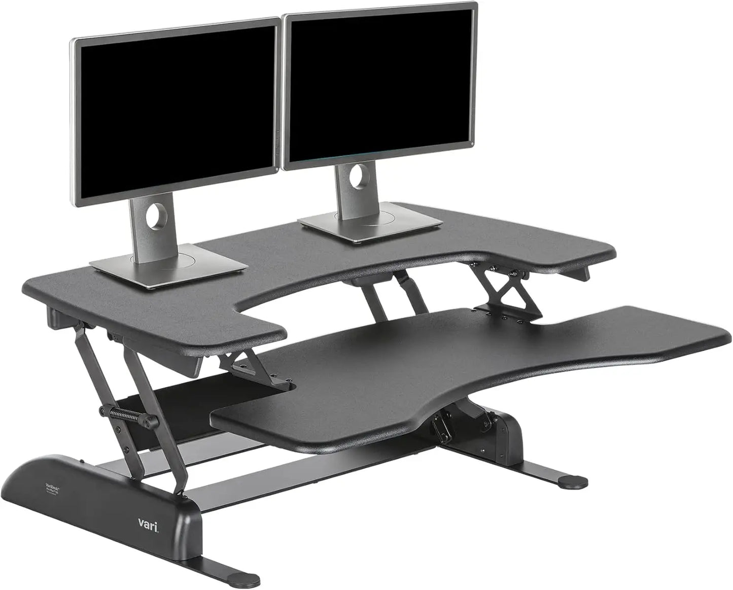 Desk Pro Plus 36 - Dual Monitor Standing Desk Converter - Adjustable Desk Riser with 11 Height Settings - Stand Up Ho.Customized