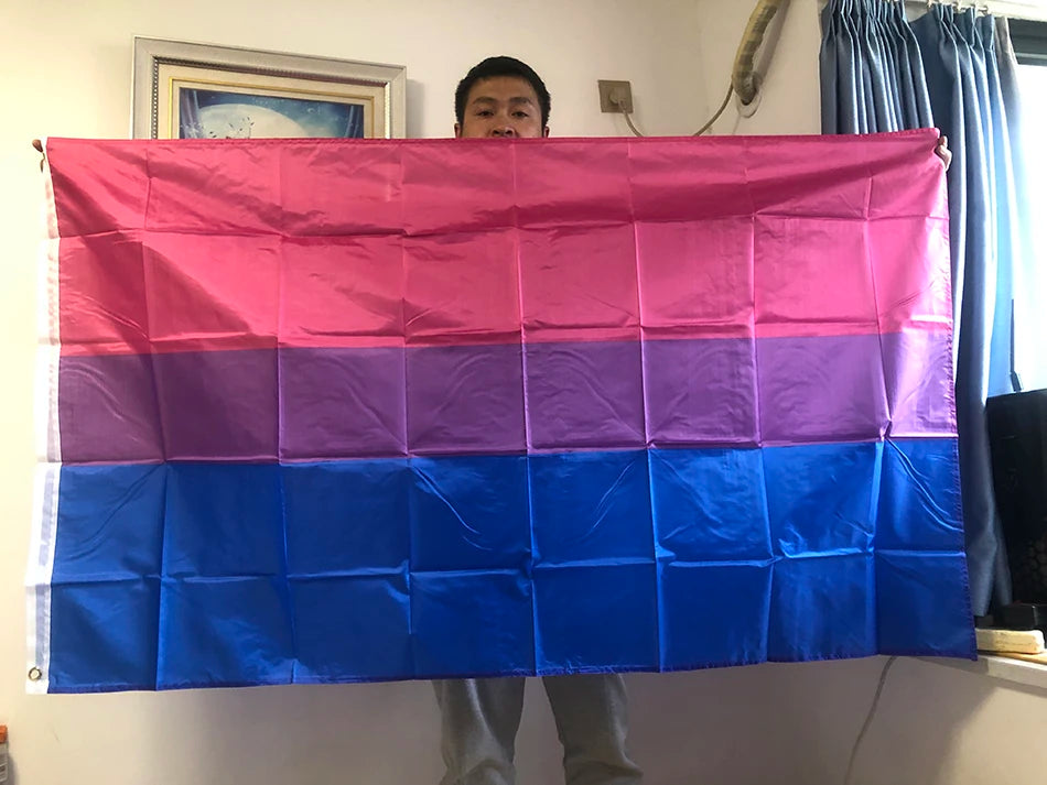 SKY FLAG 90x150cm Homosexual Philadelphia Philly LGBT Gay Pride Rainbow Flag Hanging Polyester Home Decoration