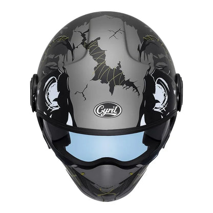 CYRIL Motorcycle Helmet Full Face Open Face Helmets 3/4 Men Women Modular Dual Visor Helmet For Motorcycle ECE DOT Approved