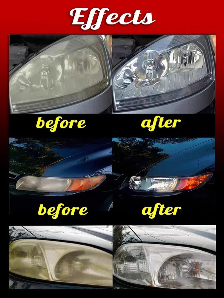 Car Headlight restoration Polishing Repair Fluid lamp Coating polisher Wax Agent cleaner for  restoration Remove Oxidation