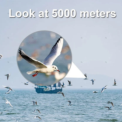 CAOX Professional Binoculars 80X80 Long Range 15000m HD Telescope Low light night vision for Hunting Camping Hiking Trave Sports