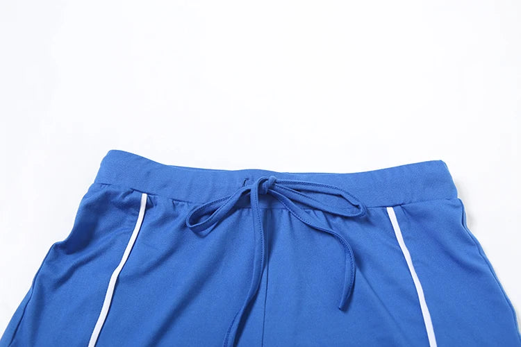 Weird Puss Casual Sporty 2 Piece Set Women Zipper Cardigan Polo-Neck Jacket+Drawstring Skinny Shorts Daily Fashion Tracksuits