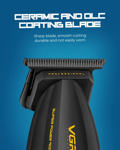 VGR Hair Trimmer Professional Hair Cutting Machine Electric Clippers Cordless Barber Haircut Rechargeable Trimmer for Men V-285