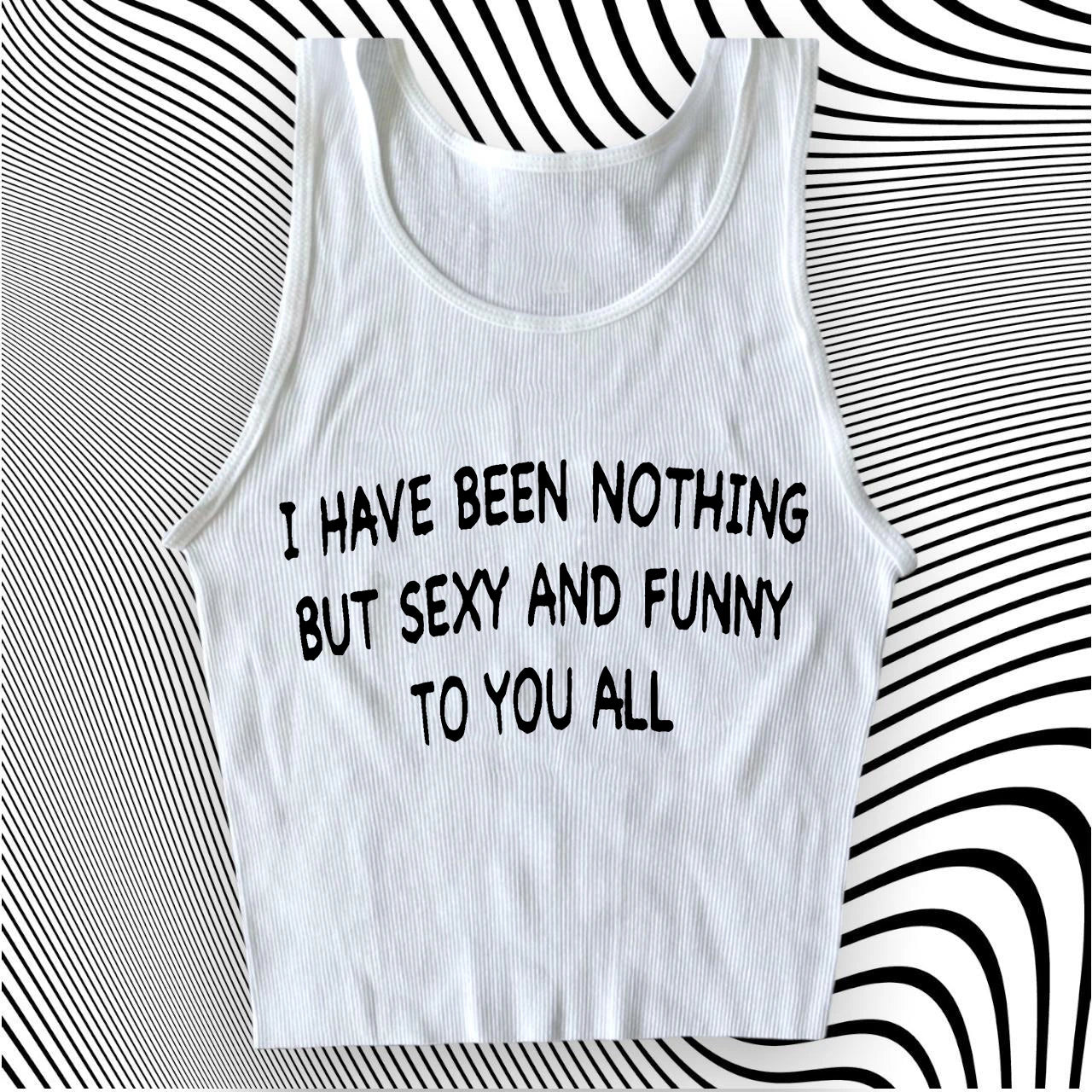 Japanese 2000s Style Y2k Crop Top Sexys T-shirt Vintage Goth Letter Summer Woman Korean Popular Streetwear Tanks & Camis Clothes