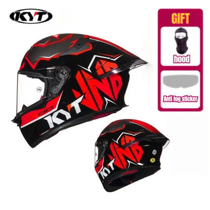 KYT TT TT-REVO NEW Moto Helmet Full Face Helmet Racing Helmet Anti-Fog Off Road Lightweight Capacete Motocross Casco Moto Casque