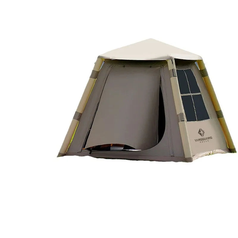 Outdoor Camping Fully Automatic Waterproof Inflatable Tent Thickened Heavy Rain Gear