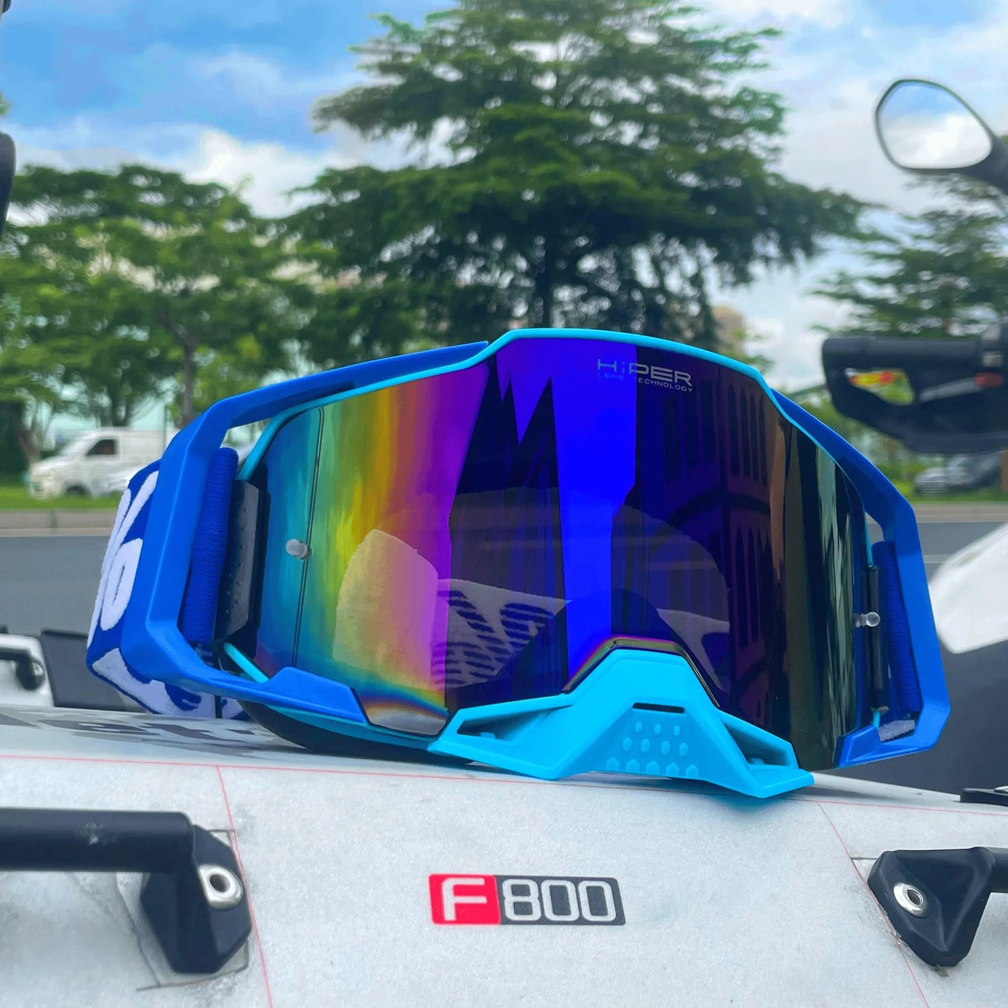 Professional Motocross Goggles Windproof Impact Resistant Motorcycle Glasses For MX ATV Dirt Bike MTB Cycling Off-Road Riding