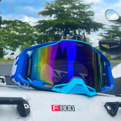 Professional Motocross Goggles Windproof Impact Resistant Motorcycle Glasses For MX ATV Dirt Bike MTB Cycling Off-Road Riding