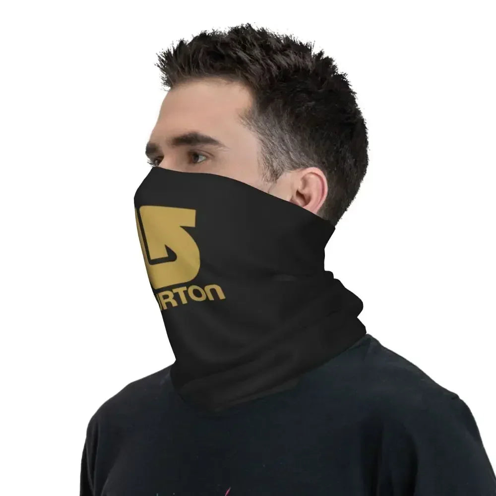 Burton Snowboard Sportive Bandana Neck Cover Printed Wrap Scarf Multifunction Balaclava Outdoor Sports For Men Women Adult