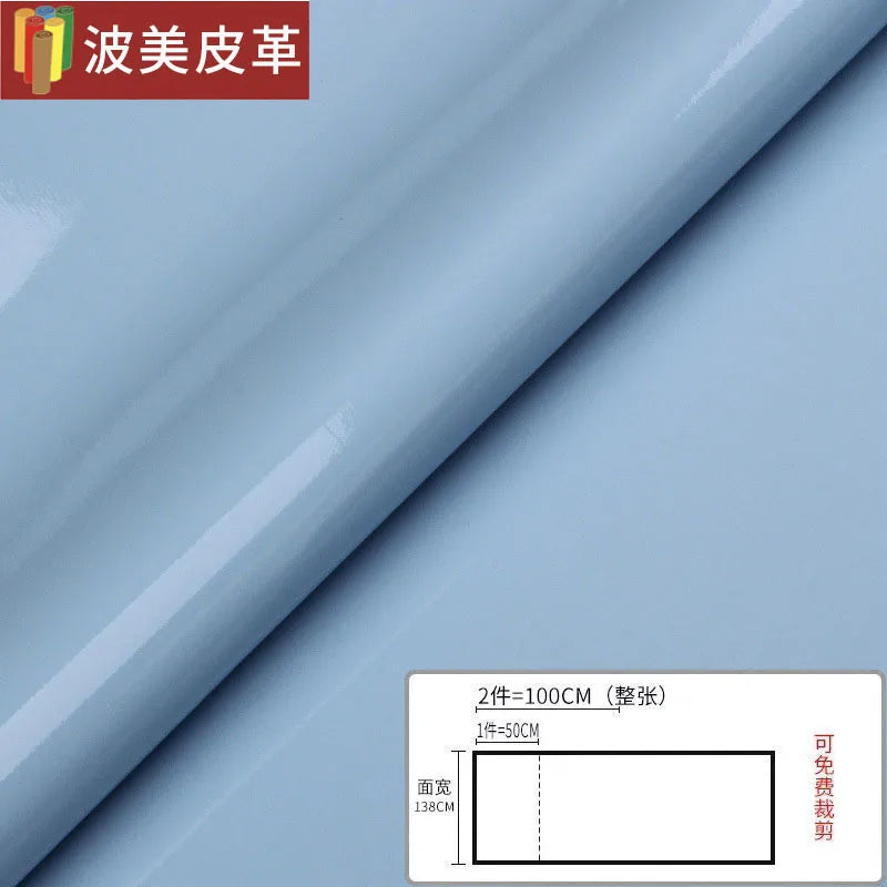 Pvc Patent Leather Fabric By The Meter for Jacket Skirt Bag Clothes Diy Sewing Cloth Waterproof Slightly Hard Wearable Glossy