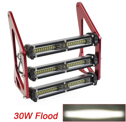 Motorcycle Headlight Headlamp Light Waterproof Front Fork Light Lamp With Bracket For Honda Grom MSX 125SF Ducati Venom MSX125