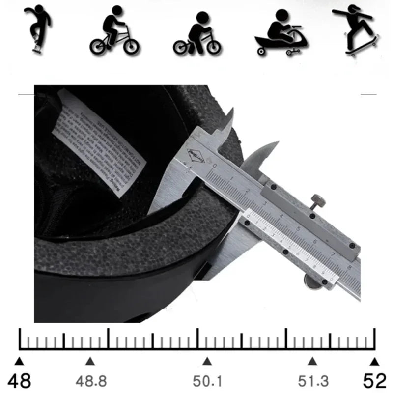 Men Women Children's Cycling Helmet for Skateboard Roller Skating Rafting Rock Climbing Electric Scooter Bicycle Safety Helmet